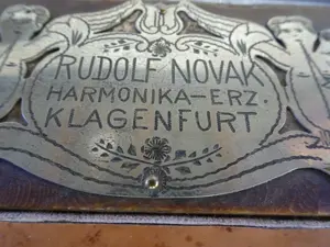Steirische Harmonika  ERZ. Klagenfurt Musikinstrument Musik Instrument Rudolf Novak  Bild 6