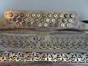 Steirische Harmonika  ERZ. Klagenfurt Musikinstrument Musik Instrument Rudolf Novak  Bild 7