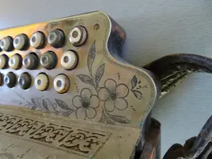 Steirische Harmonika  ERZ. Klagenfurt Musikinstrument Musik Instrument Rudolf Novak  Bild 8