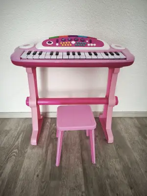 Kinder-Klavier mit Hocker  Bild 2