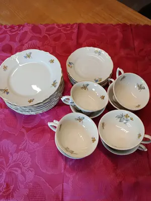 Sehr schönes, altes, Kaffee service von  "Zeh Scherzer" Bild 3
