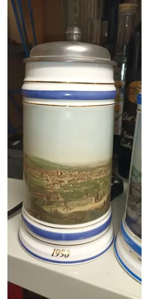 Bier - Sammelkrüge mit Zinndeckel Bild 8