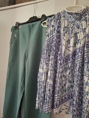 Hose und Bluse 