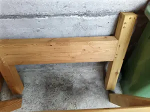 Bett Bettgestell Holzbett  Bild 3
