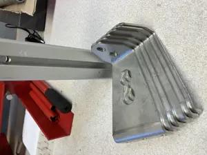Dachträger Edelstahl Airline-Fitting Träger Konsole 6x Bild 3