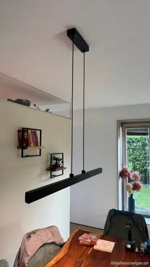 LED Hängeleuchte schwarz Bild 5