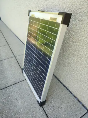Solarmodul für 12V Systeme 20W inkl. Zubehör Bild 2