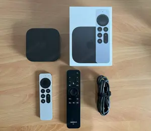 Apple TV 4K 3. Gen 128GB Medienstreamer - Schwarz, Wi-Fi + Ethernet