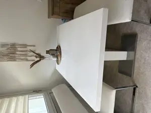 Esstisch weiß, ausziehbar Bild 2