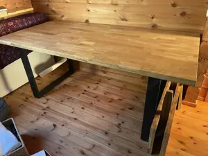 Tisch groß ausziehbar 180-220x90 cm