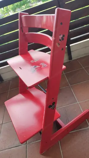 Stokke Tripp Trapp, Kinderstuhl rot Bild 2