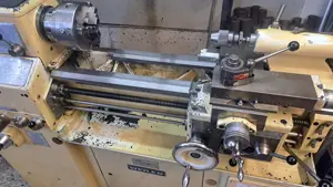 Leit- und Zugspindel Drehmaschine Drehbank Weiler Bild 2