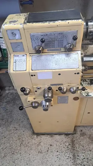 Leit- und Zugspindel Drehmaschine Drehbank Weiler Bild 4