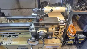 Leit- und Zugspindel Drehmaschine Drehbank Weiler Bild 5