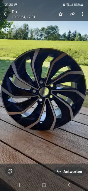 VW Golf 8 - Felgen Ventura
