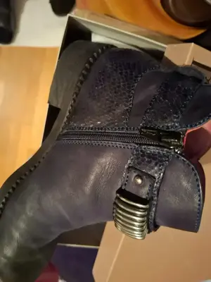 Stiefeletten dunkelblau  Bild 2