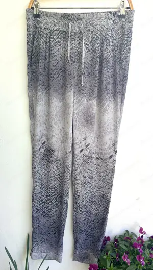 Grau gemusterte Damen Hose von Rich u Royal