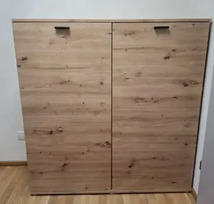 Schuhschrank   Schrank in Artisan Eiche, 2 Türen, viele Fächer