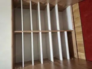 Schuhschrank   Schrank in Artisan Eiche, 2 Türen, viele Fächer Bild 4