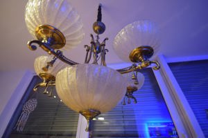 Messing Deckenlampe Bild 3