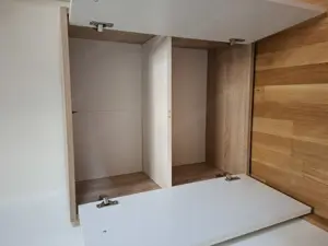 Kompakte Kommode   Schrank mit Einlegefach, 2 Türen, 60 cm breit Bild 5