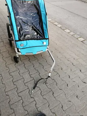 Kinderfahrradanhänger gebraucht Bild 3