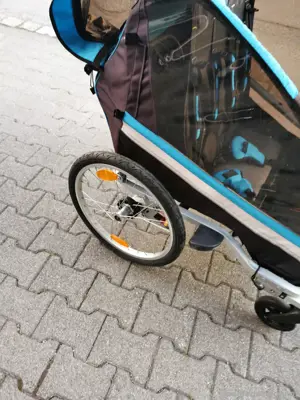 Kinderfahrradanhänger gebraucht Bild 4