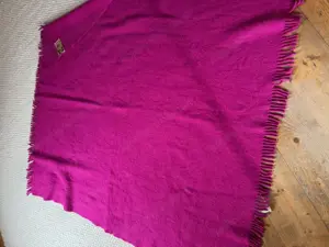 Wolldecke aus 100 % echter Wolle Bild 2