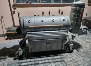 Smoker Grill BBQ Event Catering Gastro XXL EDELSTAHL