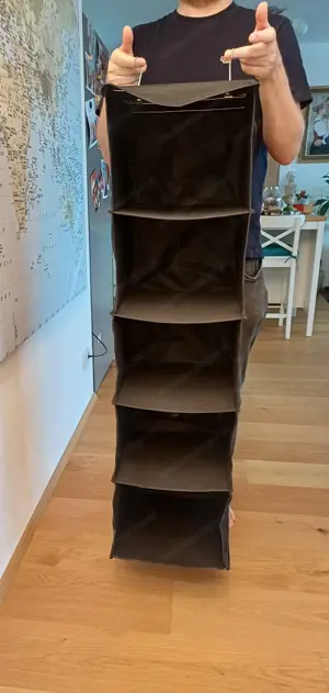 2 Stück Hängeaufbewahrung für Kleiderschrank Bild 2