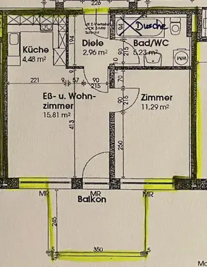 2-Zimmer Single-Wohnung in Mäder zu vermieten Bild 8