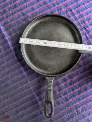 Gusseisen Pancake-Pfanne  Bild 3