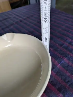 LE CREUSET 16 Französische Vintage-Bratpfanne aus emailliertem Gusseisen Bild 2