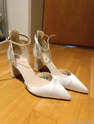 Brautschuhe Gr.39 Farbe ivory