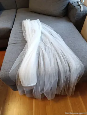 Braut-Schleier aus Softtüll Bild 3