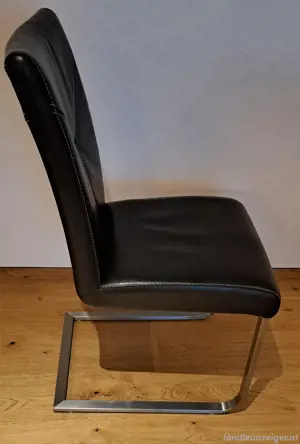 Esstisch mit Verlängerungen u. 4 Stühle Bild 3
