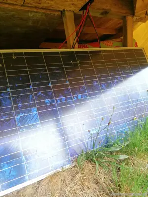 Solarmodul mit Wechseltrichter Bild 5