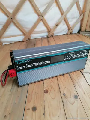 Solarmodul mit Wechseltrichter