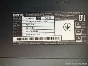Benq GL-2450B monitor Bild 5