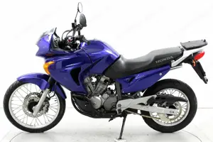 Honda XL650V Transalp blau mit Koffer Bild 2
