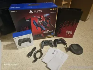 PS5 Sony spider man 2 spielkonsole mit 2 controller 