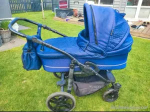 Kinderwagen Buggy Basson Baby Nordic Lux Navi gesteppt