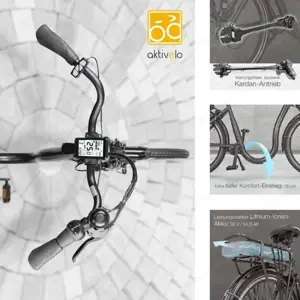 E - Bike Tiefeinsteiger für Senioren Bild 4
