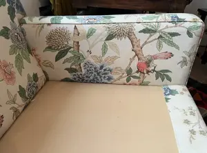 2 SOFAS - je 3 Sitzplätzen hochwertige Daunenpolster Bild 6