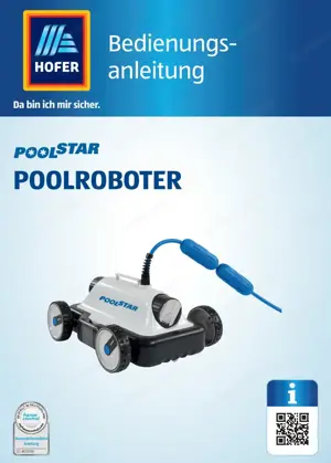 Schwimmbadsauger Poolstar Poolroboter Modell 061007AH