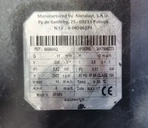 AstralPool Victoria Plus Silent - Pool Filterpumpe mit 0,8 kW   11m3 Bild 3