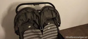 Doppelkinderwagen, Buggy, Joie Aire Twin, Geschwisterwagen Bild 2