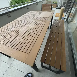Terrassenmöbel Teak 6-teilig  Bild 6