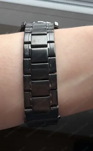 Herren Uhr Fossil schwarz Bild 4