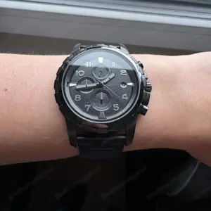 Herren Uhr Fossil schwarz Bild 2